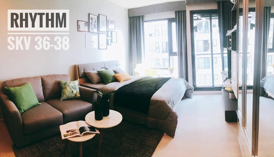 For SaleCondoSukhumvit, Asoke, Thonglor : Rhythm Sukhumvit 36 ​​- 38 / Studio (SALE WITH TENANT), Rhythm Sukhumvit 36 ​​- 38 / Studio (Sale with Tenant) HL726