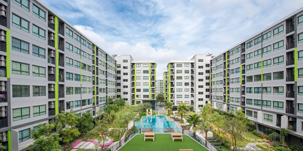 For SaleCondoVipawadee, Don Mueang, Lak Si : Condo for sale at an affordable price, Grene Don Mueang-Songprapa, starting at 3.29 million baht.