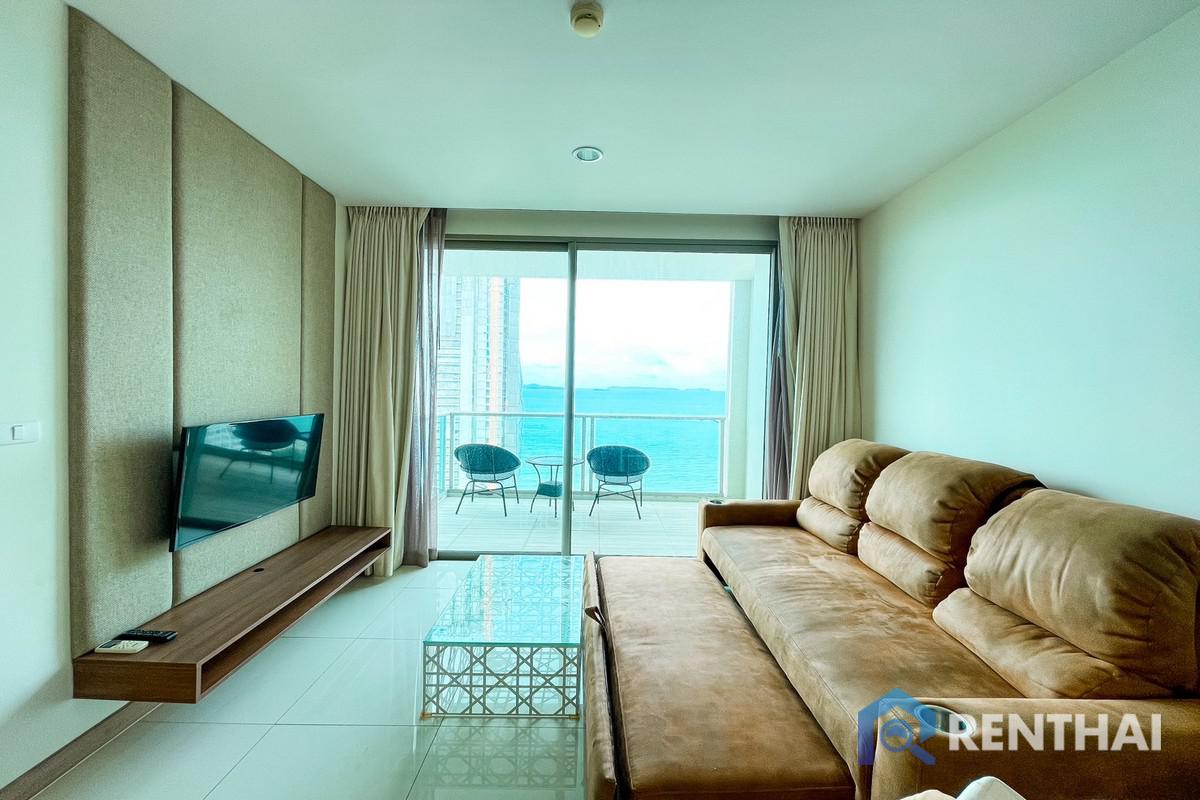 For SaleCondoPattaya, Bangsaen, Chonburi : Sale The Riviera Wongamat beach 1 bedroom 50 sq.m Hight floor sea view