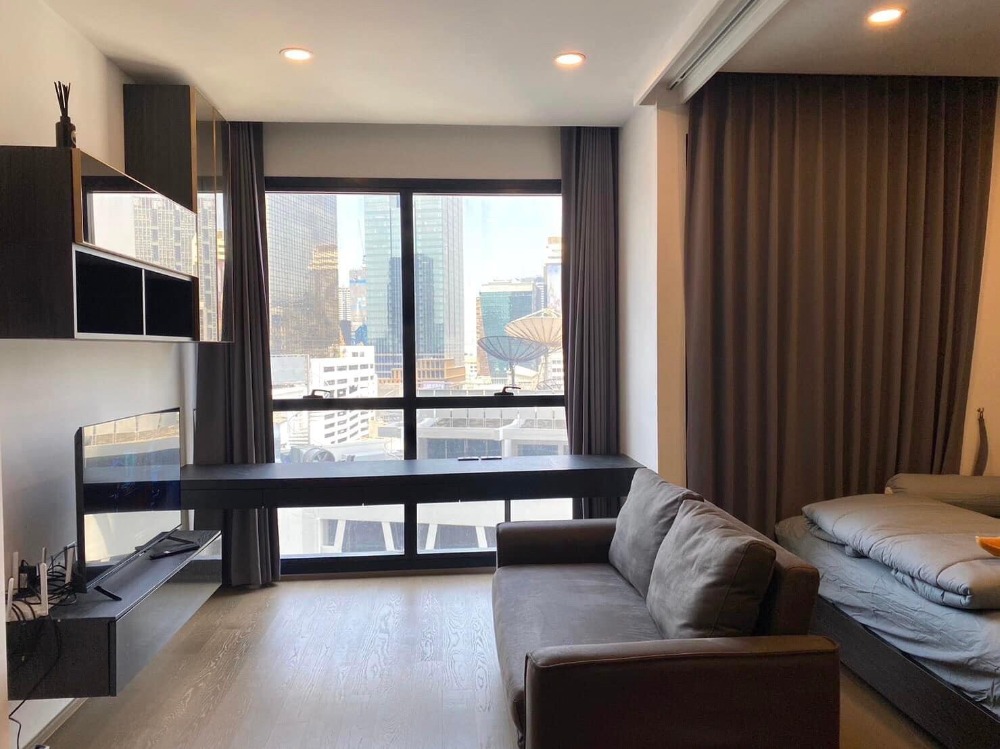 For RentCondoSiam Paragon ,Chulalongkorn,Samyan : ★ Ashton Chula-Silom ★ 32 sq m., 12th floor (1 bedroom, 1 bathroom), ★ near Mrt Samyan and Bts Saladaeng ★ opposite Chamchuri Square ★ many amenities ★ Complete electrical appliances