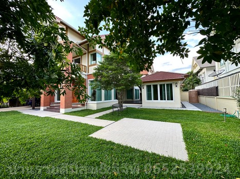 For SaleHouseRama5, Ratchapruek, Bangkruai : Single house for sale, Q House Avenue Rama 5, area 162 sq w. 400 sq m. Nakhon In Road, Bang Kruai, Nonthaburi