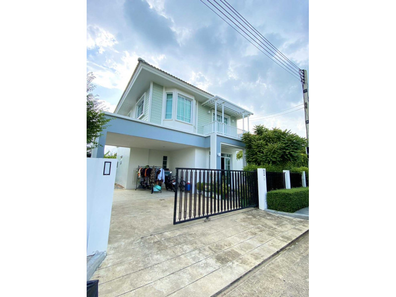 For SaleHousePathum Thani,Rangsit, Thammasat : L080019 Urgent sale, 2-story detached house, Chuan Chuen Prime Ville Village, area 57 sq m, 4 bedrooms, 2 bathrooms, Bangkok-Pathum Thani.