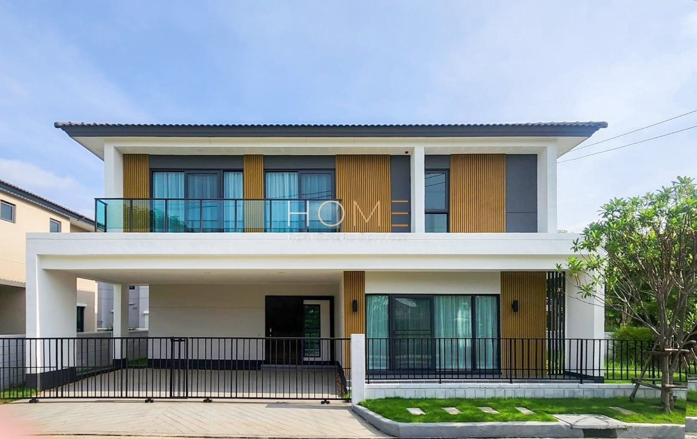 For SaleHouseLadkrabang, Suwannaphum Airport : Single house Centro Onnut - Suvarnabhumi / 4 bedrooms (for sale), Centro Onnut - Suvarnabhumi / Detached House 4 Bedrooms (FOR SALE) COF388