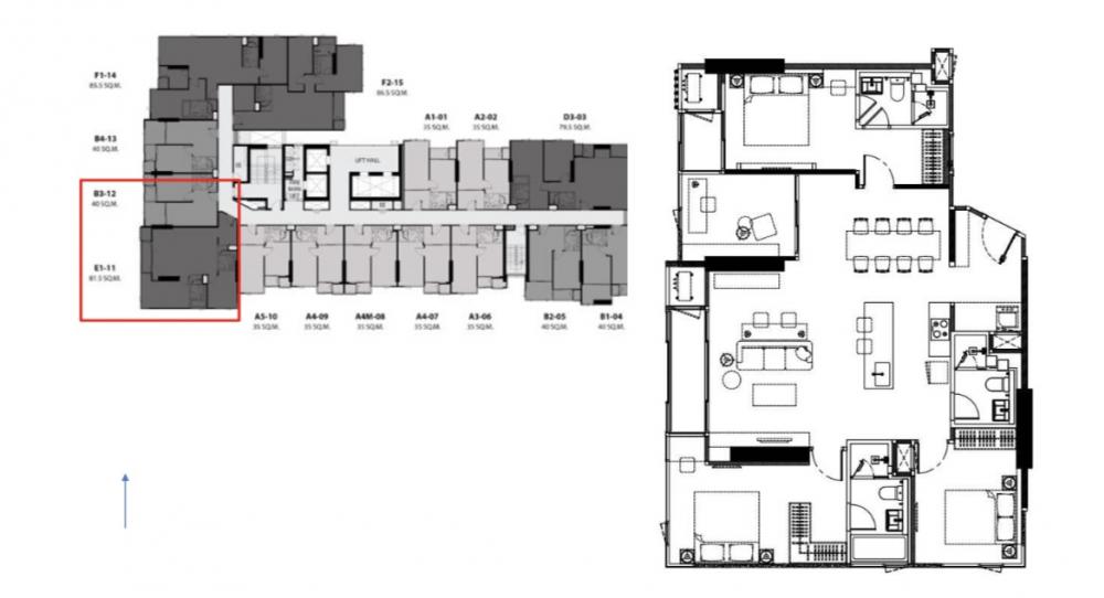 For SaleCondoSukhumvit, Asoke, Thonglor : Room transferred with the project ⚡️RHYTHM Ekkamai Estate ⚡️3bed 🛌3bath 🛁 121.12Sq.m Combine PH Very Special Price project price, transferred with project Ready to move 📍For Sale Asking Price only 30 MB.👉 Bed: 3beds👉 Bathroom : 3 bath👉 Area : 121.12sqm