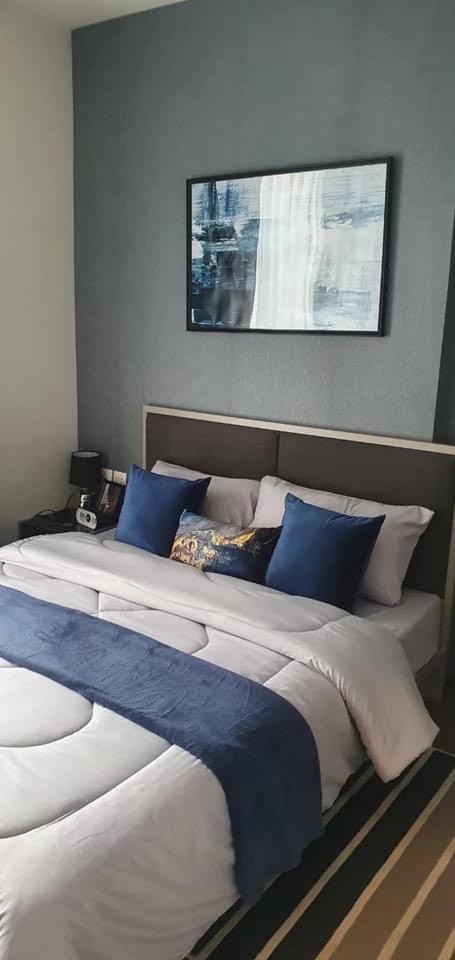 For RentCondoSukhumvit, Asoke, Thonglor : Oka- Huas♦ Size 35 sq m, 45th floor ♦ 1 bedroom, 1 bathroom, near BTS Thonglor ♦ Beautiful built-in, fully furnished, ready to move in, very new room ♦ Convenient transportation