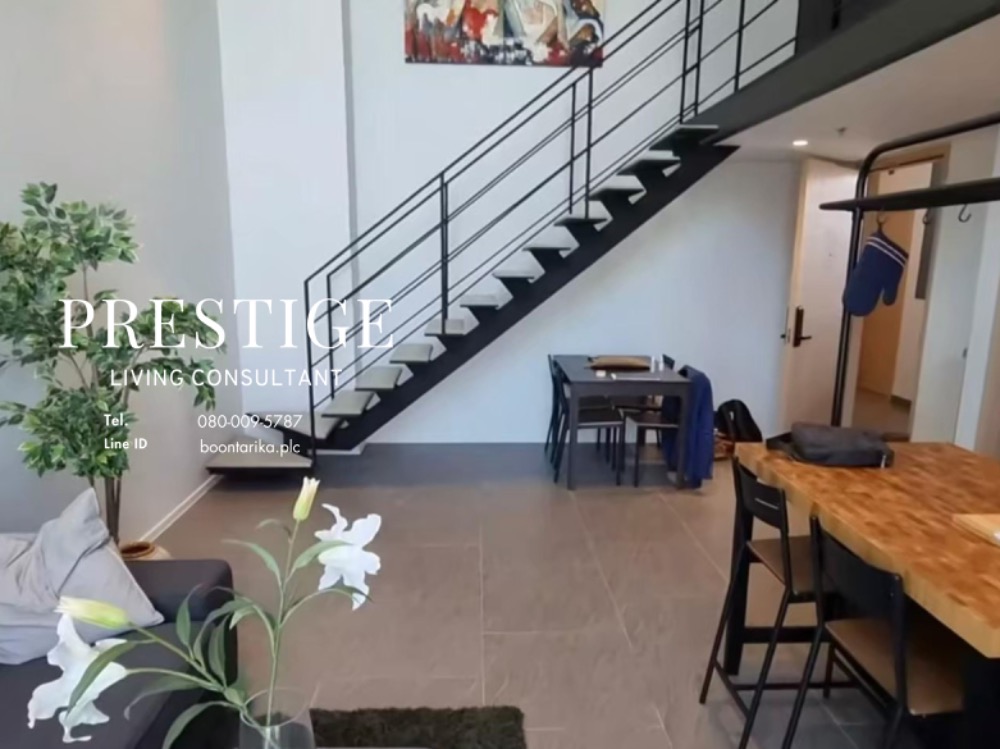 For RentCondoSilom, Saladaeng, Bangrak : 📌For RENT | The Lofts Silom - 1BR Loft Type (37+15sqm), 35,000 THB