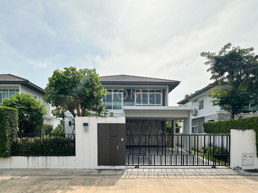 For SaleHouseRama5, Ratchapruek, Bangkruai : Parking for 4 cars, no collisions at the back of the house ✨ Mantana Ratchaphruek - Maha Chesadabodindranusorn Bridge / 4 bedrooms (SALE), Mantana Ratchaphruek - Maha Chesadabodindranusorn Bridge / 4 bedrooms (SALE) STONE678