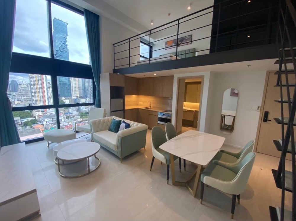 For RentCondoSilom, Saladaeng, Bangrak : 📌For RENT | The Lofts Silom - 1BR Loft Type (37+15sqm), 30,000 THB