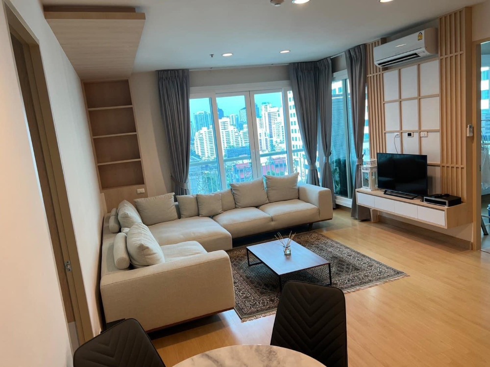 For RentCondoSukhumvit, Asoke, Thonglor : ★ Citismart Sukhumvit 18 ★ 114 sq m., 19th floor (3 bedrooms, 3 bathrooms), ★near BTS Asoke and MRT Sukhumvit★ near Terminal 21★ many amenities★ Complete electrical appliances