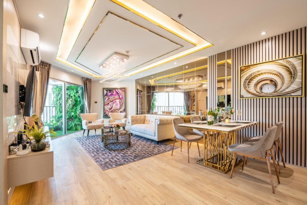 For RentCondoRama9, Petchburi, RCA : For sale & rent Luxury Penthouse Condo Belle Grand Rama 9 Tower D2 Floor 32-33Area 108.12 sqm + living room / 3 bedrooms / 3 bathrooms kitchen / balconies 22 million,