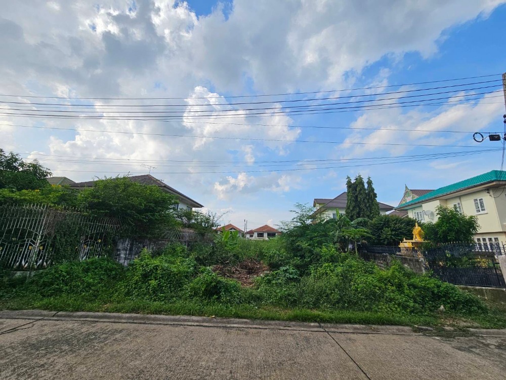 ขายที่ดินปทุมธานี รังสิต ธรรมศาสตร์ : ขายที่ดินถม ในโครงการศุภาลัยบุรี คลองสี่ เนื้อที่ 87.2 ตรว. รูปแปลงสี่เหลี่ยมผืนผ้าสวย