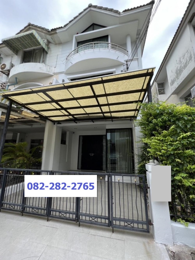 For SaleTownhouseRatchadapisek, Huaikwang, Suttisan : 26 sq m, 4 n3 min, 3-story townhome, Supalai Ville, Ratchadaphisek 32