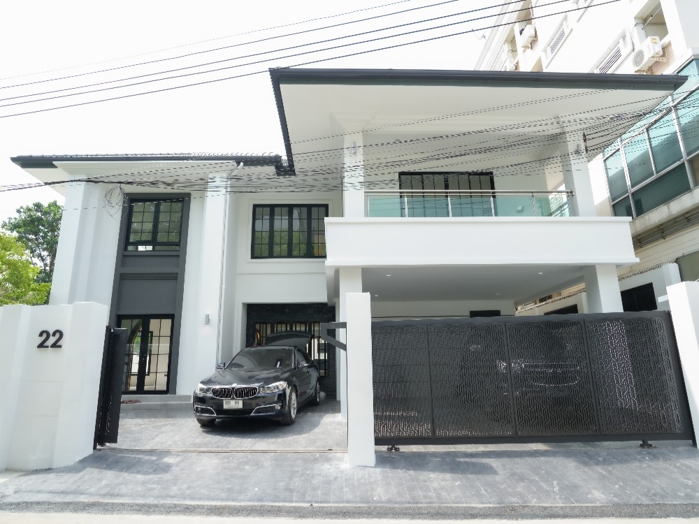 For SaleHouseChokchai 4, Ladprao 71, Ladprao 48, : Single house for sale in Lat Phrao, Soi Nakniwat 37, Modern style decoration