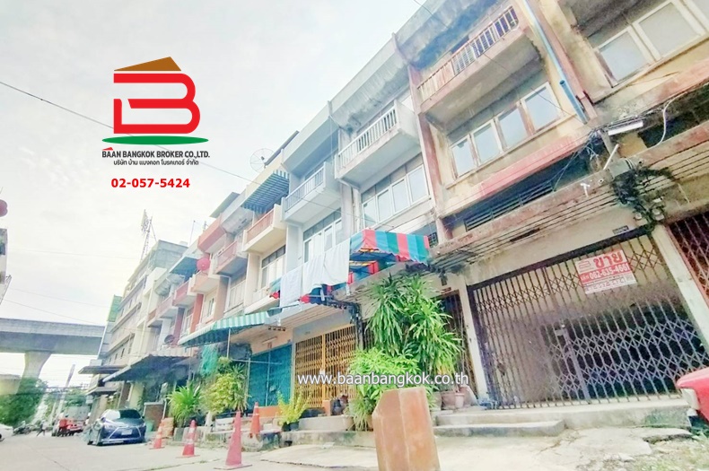 For SaleShophouseSukhumvit, Asoke, Thonglor : Commercial building, Soi Sukhumvit 99, area 15 sq m., Sukhumvit Road, Bang Chak Subdistrict, Phra Khanong District, Bangkok