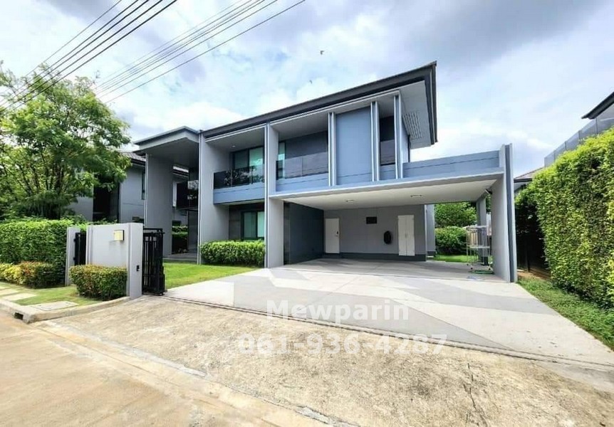 For SaleHousePattanakan, Srinakarin : 0042893 House for sale, Setthasiri Krungthep Kreetha 2, size 90.5 sq m., usable area 274 sq m.