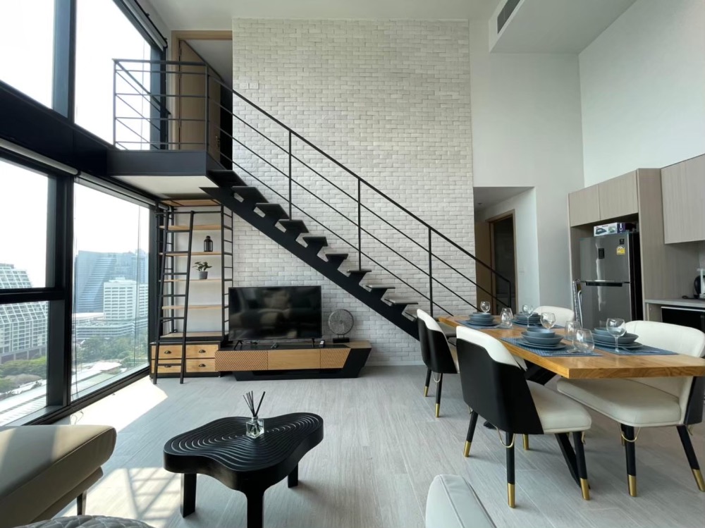 For RentCondoSilom, Saladaeng, Bangrak : 📌For RENT | The Lofts Silom - 2BR Loft Type (59+12sqm), 50,000 THB