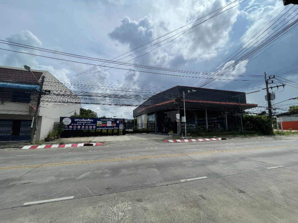 For RentShowroomHatyai Songkhla : Land for rent, 1 rai, next to a main road, with a fully furnished showroom + home office (owner direct)