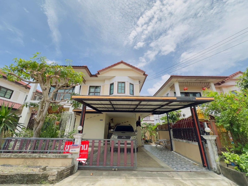 For SaleHouseSriracha Laem Chabang Ban Bueng : Single house for sale | Thandara Village, Sriracha