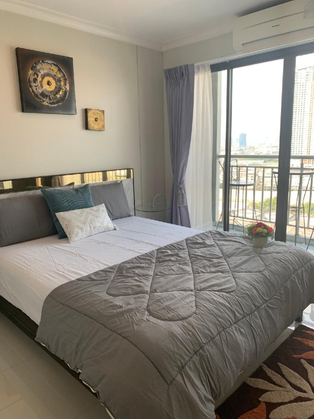 For RentCondoRama3 (Riverside),Satupadit : 📣Condo for rent Lumpini Place-Narathiwat Chao Phraya, Rama 3 Road 🏢 Chao Phraya River view, beautifully decorated, ready to move in, only 14,000/month🔥