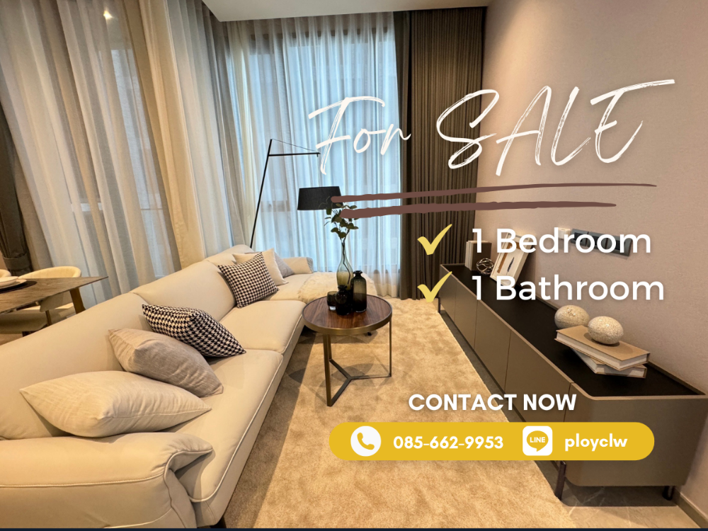 For SaleCondoSukhumvit, Asoke, Thonglor : ⭐BEST PRICE⭐ HYDE Heritage Thonglor, 1 Bed, 43.52 sq.m.