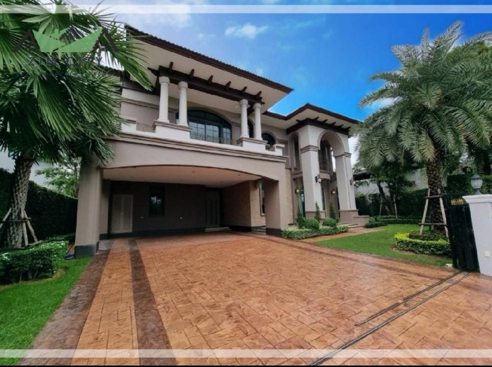 For SaleHousePinklao, Charansanitwong : 🎯Larger luxurious Spanish Style house 171.4 sqw. with 475 sqm.⛲