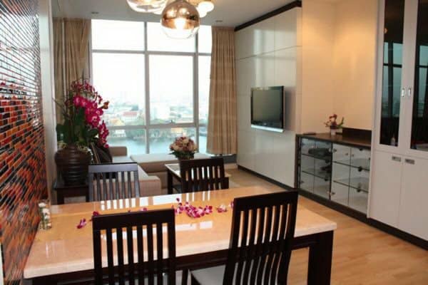 For SaleCondoWongwianyai, Charoennakor : Baan Sathorn - Chaophraya / 2 Bedrooms (SALE), Baan Sathorn - Chaophraya / 2 Bedrooms (Sale) NUT817