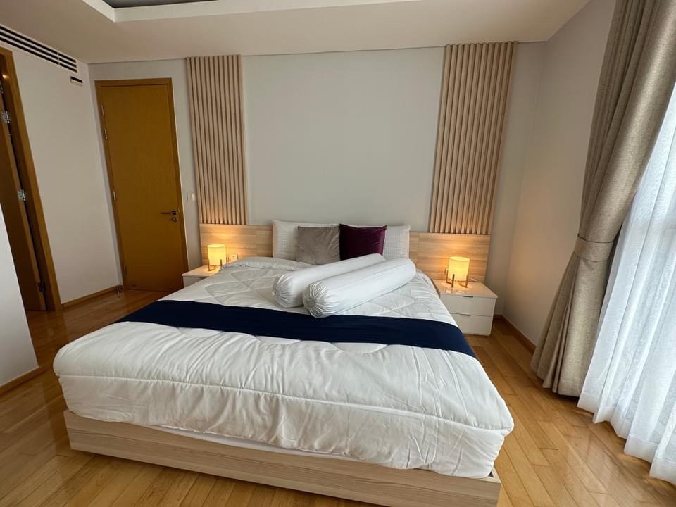 For RentCondoSukhumvit, Asoke, Thonglor : ★ Aequa Sukhumvit49 ★ 60 sq m., 18th floor (1 bedroom, 1 bathroom), ★ near BTS Thonglor ★ near the planetarium, Market Place ★ many amenities ★ Complete electrical appliances