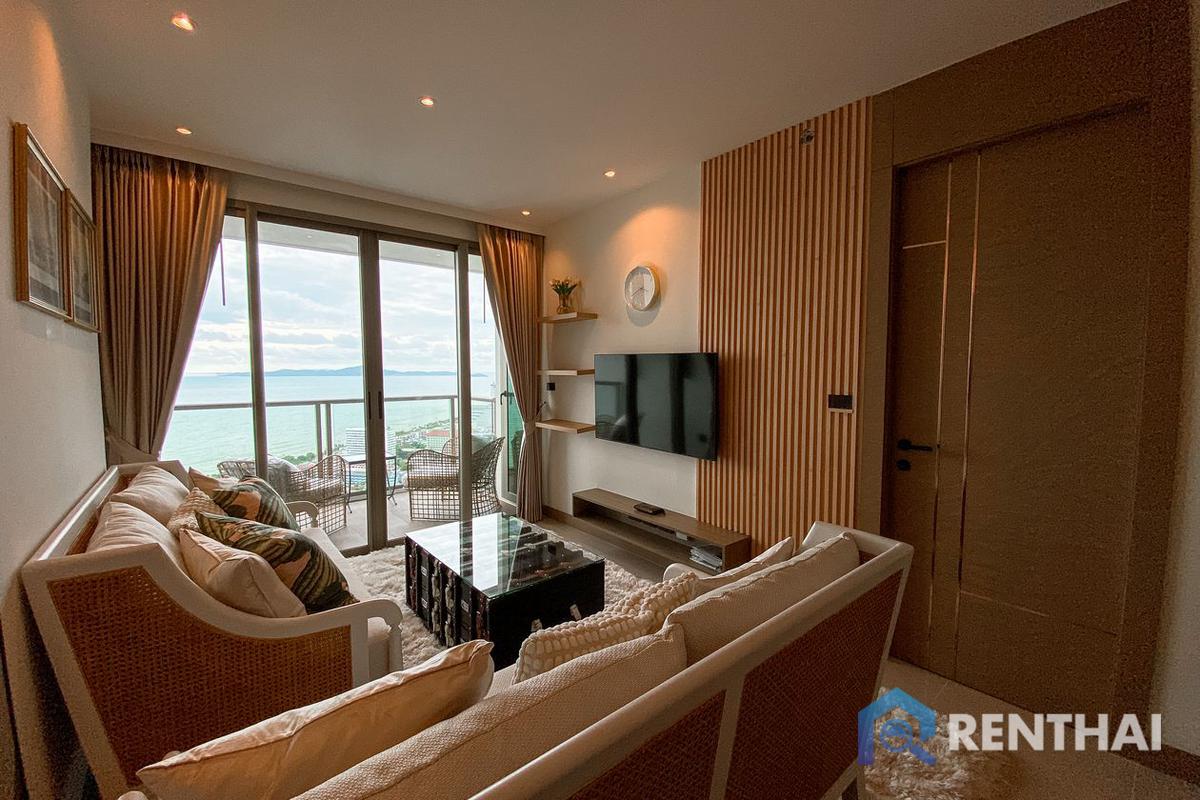 For SaleCondoPattaya, Bangsaen, Chonburi : Perfect Investment! High Floor Luxury Corner Unit with a Stunning View over the whole City & Sea, One of a Kind!