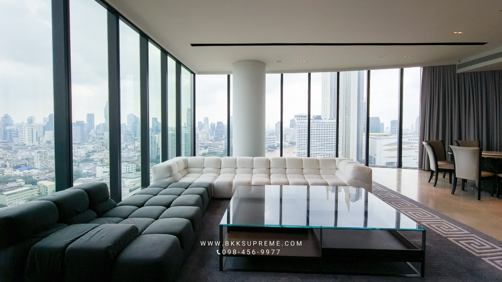 For RentCondoWongwianyai, Charoennakor : (For rent) ** Luxury condo Banyan Tree Residences Riverside Bangkok, Chao Phraya River view **