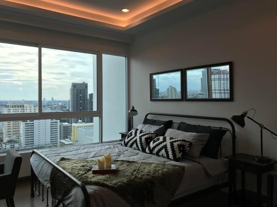 For RentCondoRatchathewi,Phayathai : ★ Supalai Elite Phayathai ★ 44 sq m., 27th floor (1 bedroom, 1 bathroom), ★ near BTS Phayathai ★ near Central World, King Power Complex ★ Many amenities ★ Complete electrical appliances