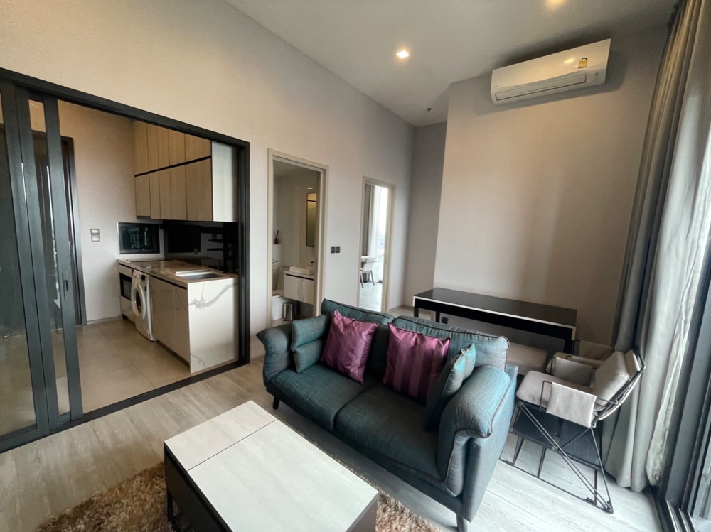 For RentCondoOnnut, Udomsuk : Condo for rent, The Line Sukhumvit 101, 1 bedroom, 1 bathroom, size 47 sq m., 15th floor, price 30,000 baht per month, next to Sukhumvit Road, near BTS Punnawithi.