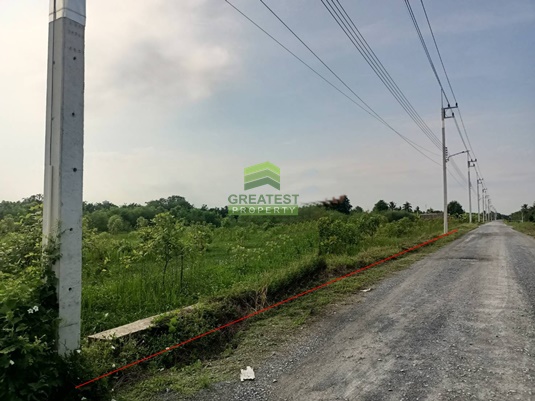 For SaleLandPhutthamonthon, Salaya : Land for sale in Salaya, Phutthamonthon, Nakhon Pathom, area 10 rai 9 square wah, beautiful plot, good location, next to the road.