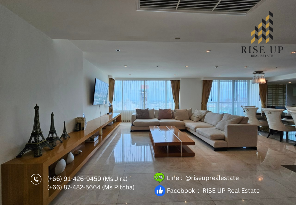 For SaleCondoSukhumvit, Asoke, Thonglor : For Sale 🔥 Eight Thonglor Residence Condo, Penthouse with 3 Bed and 4 Bath, Size 233.88 sqm 🔥60.00 MB🔥