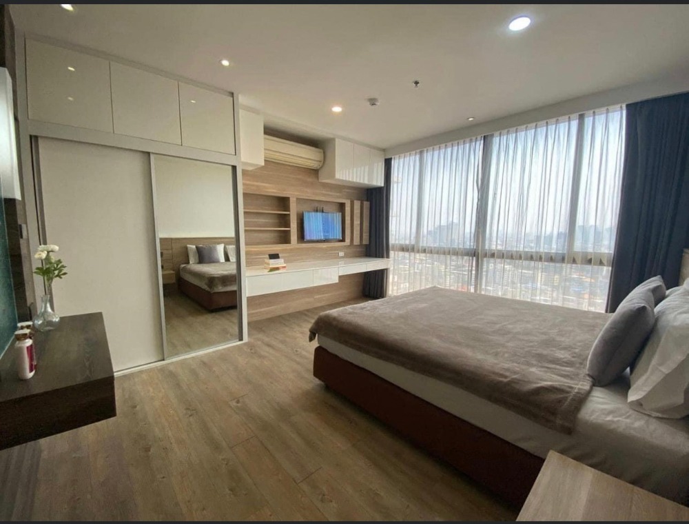 For RentCondoLadprao, Central Ladprao : ★ The Issara Ladprao ★ 87 sq m., 27th floor (2 bedroom, 2 bathrooms), ★near MRT Ladprao★near Central Plaza Ladprao, Union Mall and Big C Ladprao★ Many amenities★ Complete electrical appliances