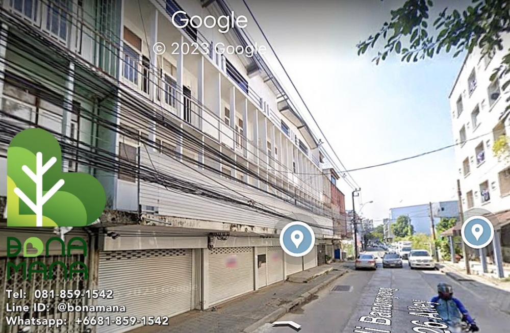 For RentShophouseOnnut, Udomsuk : Commercial building for rent, 5 units, Sukhumvit 71