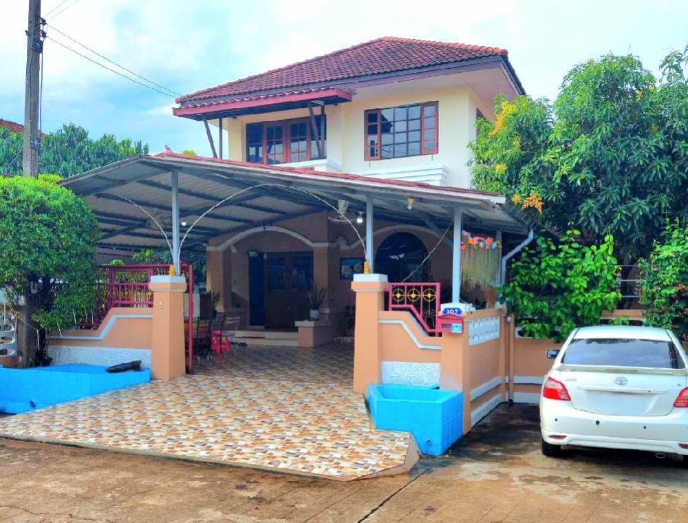 For SaleHousePathum Thani,Rangsit, Thammasat : Urgent sale, 2-story detached house, Siwalee Village 1