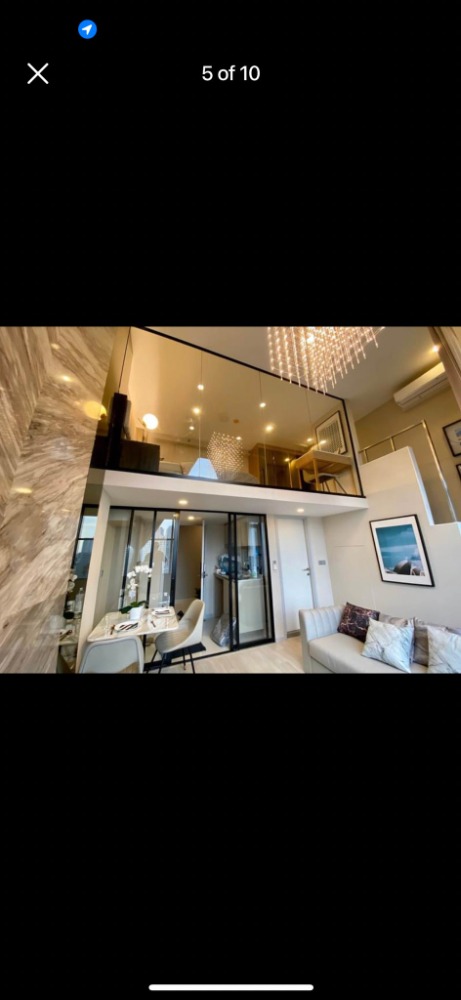 ให้เช่าคอนโดสาทร นราธิวาส : KnightsBridge Prime สาทร Duplex 38 ตรม. ชั้น 38วิวเมืองฝั่งสาธร 1ห้องนอน 1ห้องน้ำ ★-เครื่องใช้ไฟฟ้าครบ★ที่จอดรถ1คัน Auto Parking★