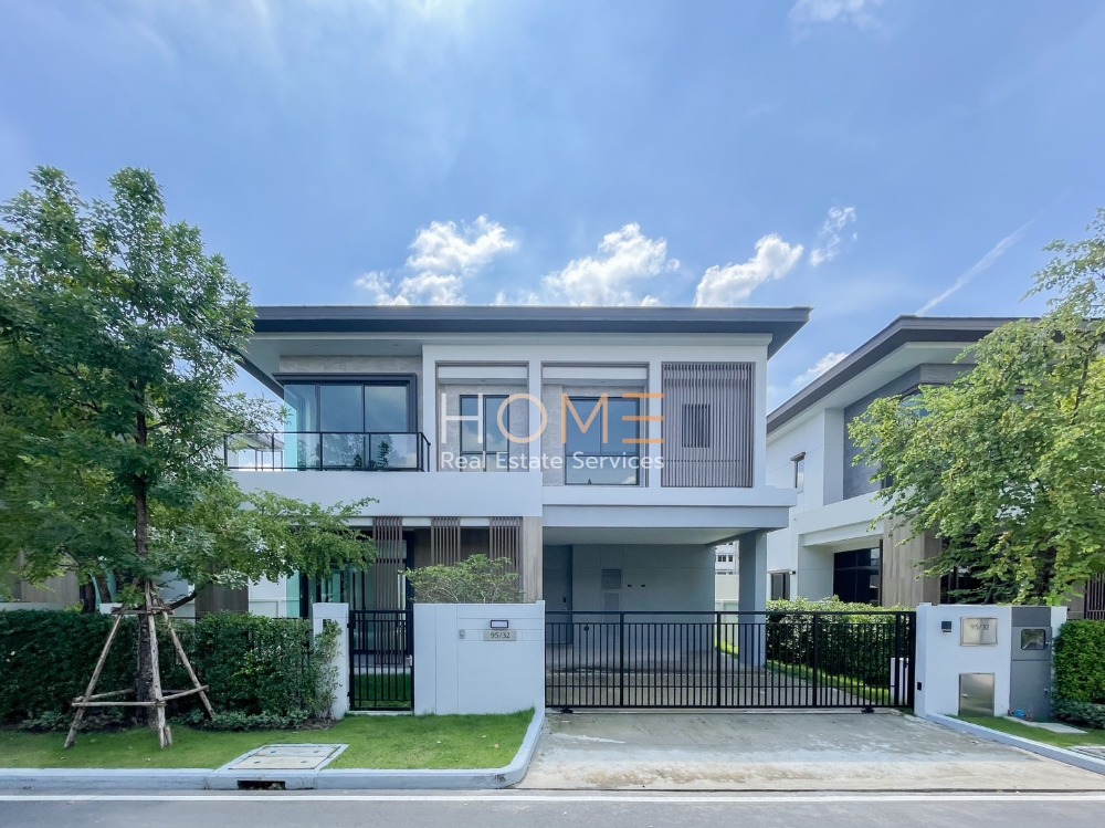 For SaleHouseBangna, Bearing, Lasalle : Single house Bangkok Boulevard Bangna Km.5 / 4 bedrooms (for sale), Bangkok Boulevard Bangna Km.5 / Detached House 4 Bedrooms (FOR SALE) CJ321