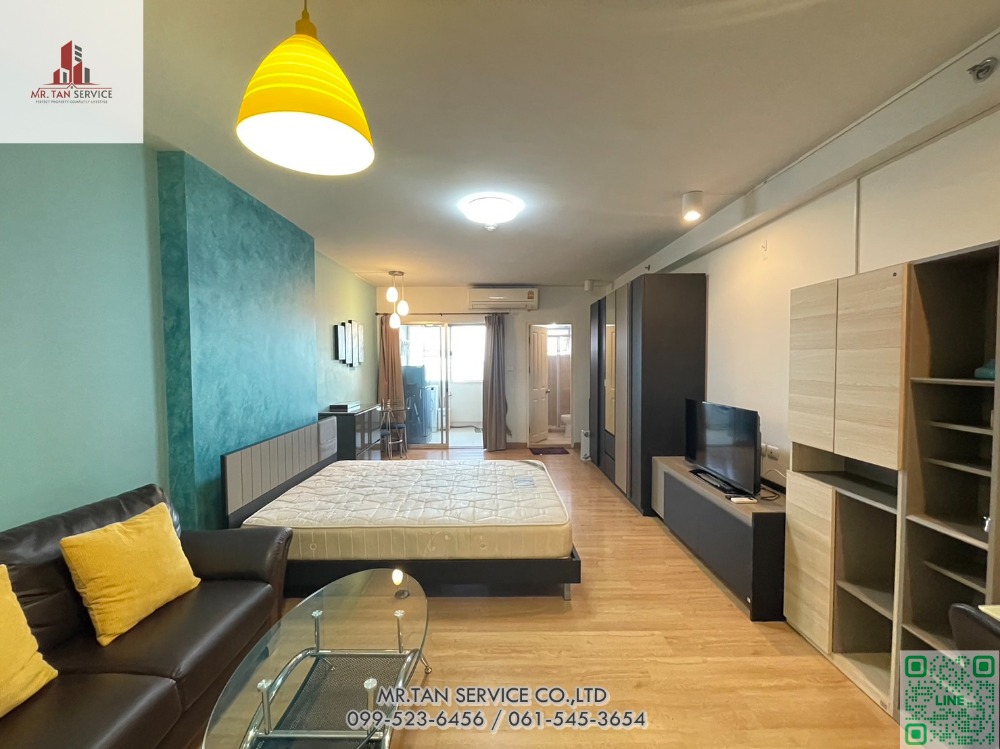 For RentCondoPattanakan, Srinakarin : Condo for rent, Supalai Park Srinakarin, fully furnished, ready to move in, next to the BTS.