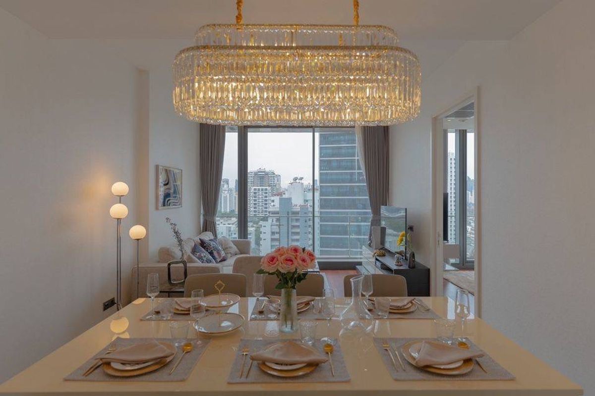 For RentCondoSukhumvit, Asoke, Thonglor : Rental : Khun by Yoo , 2 Bed 2 Bath , 82 Sq.m , 14th Floor