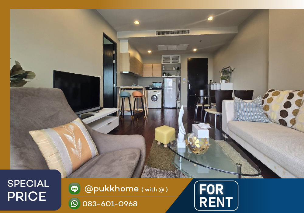 ให้เช่าคอนโดวิทยุ ชิดลม หลังสวน : 📣 The Address Chidlom / 1 bedroom  Highfloor 📞 Line : @pukkhome (with @)