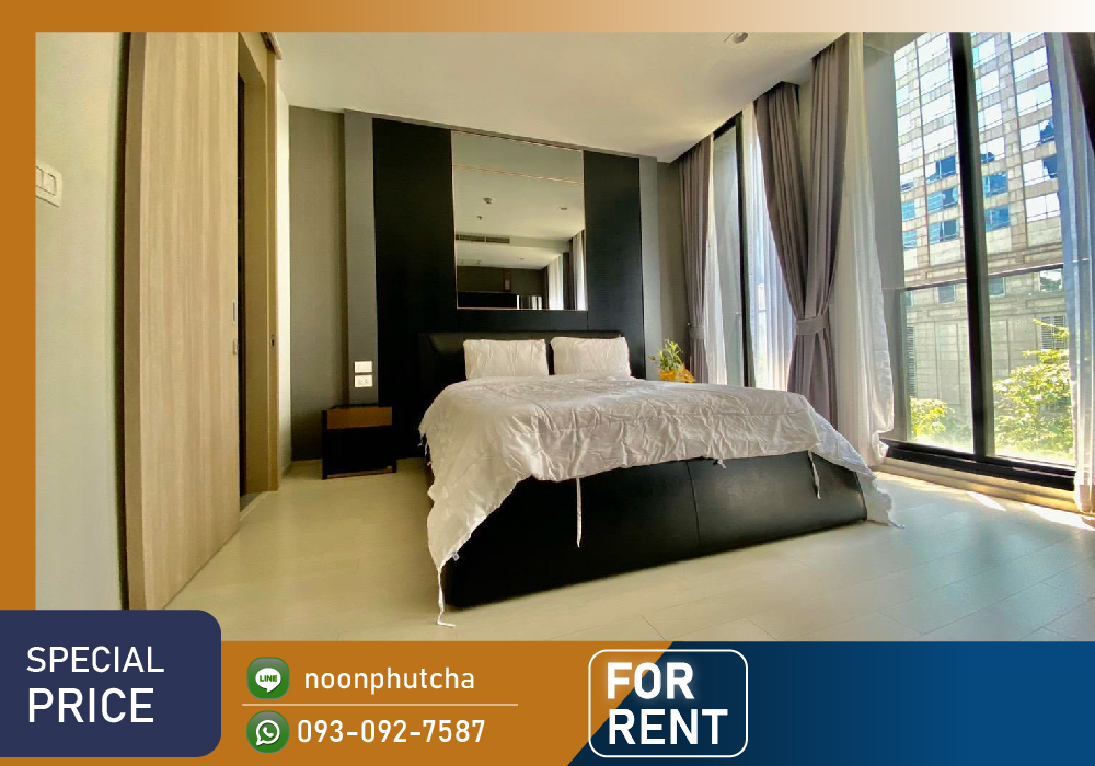 For RentCondoWitthayu, Chidlom, Langsuan, Ploenchit : 📣For Rent Noble Ploenchit next to BTS Ploenchit / 47 sq m. Fully furnished.