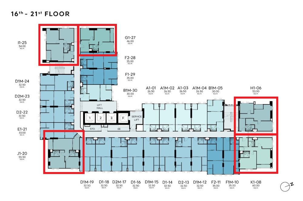 ขายดาวน์คอนโดอารีย์ อนุสาวรีย์ : Aspire Vibha-Victory Foreigner Quota 2-bed Best position and price with Thai term payment