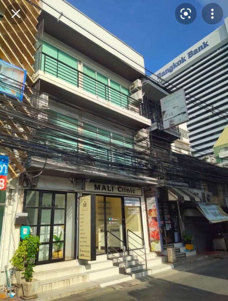 For SaleShophouseSilom, Saladaeng, Bangrak : Commercial building Silom Soi 3 / (SALE WITH TENENT) DO200