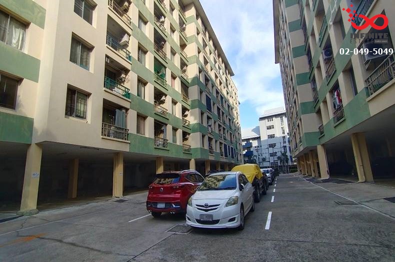 For SaleCondoBangna, Bearing, Lasalle : Condo for sale, The Parkland Bangna, 37.7 square meters, 3rd floor, Bangna-Trad Road. Soi Bangna-Trad 37