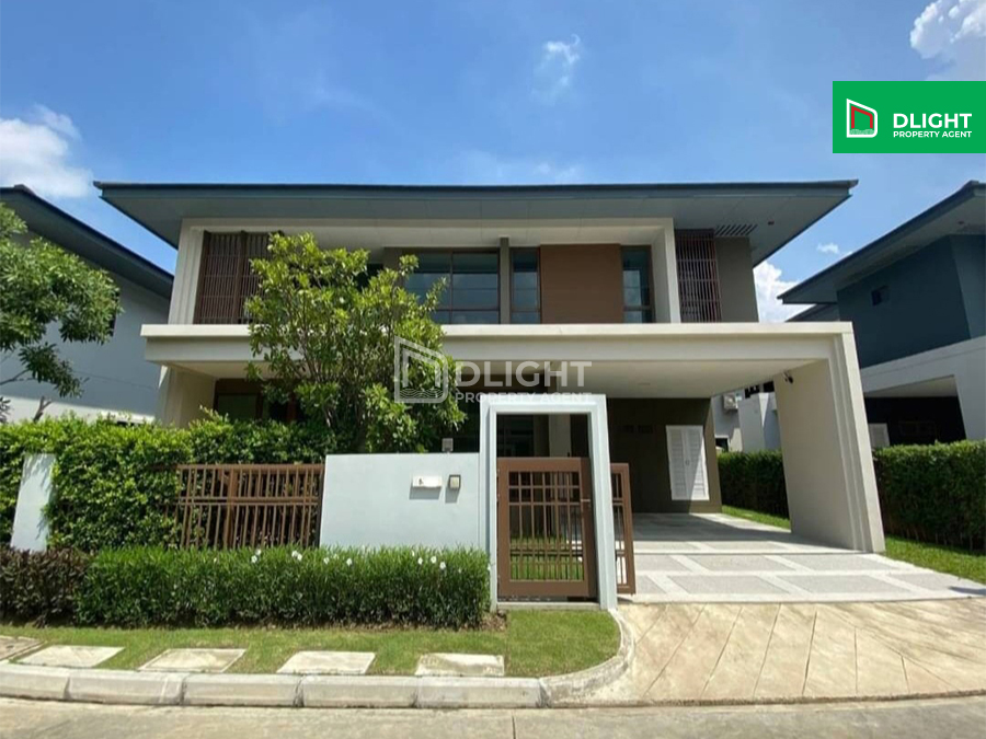 For SaleHouseNawamin, Ramindra : New single house, red label, Setthasiri Village, Phahon-Watcharapol, 74.8 sq m., 260 sq m., 4 bedrooms, 4 bathrooms, price 19.5 million baht.