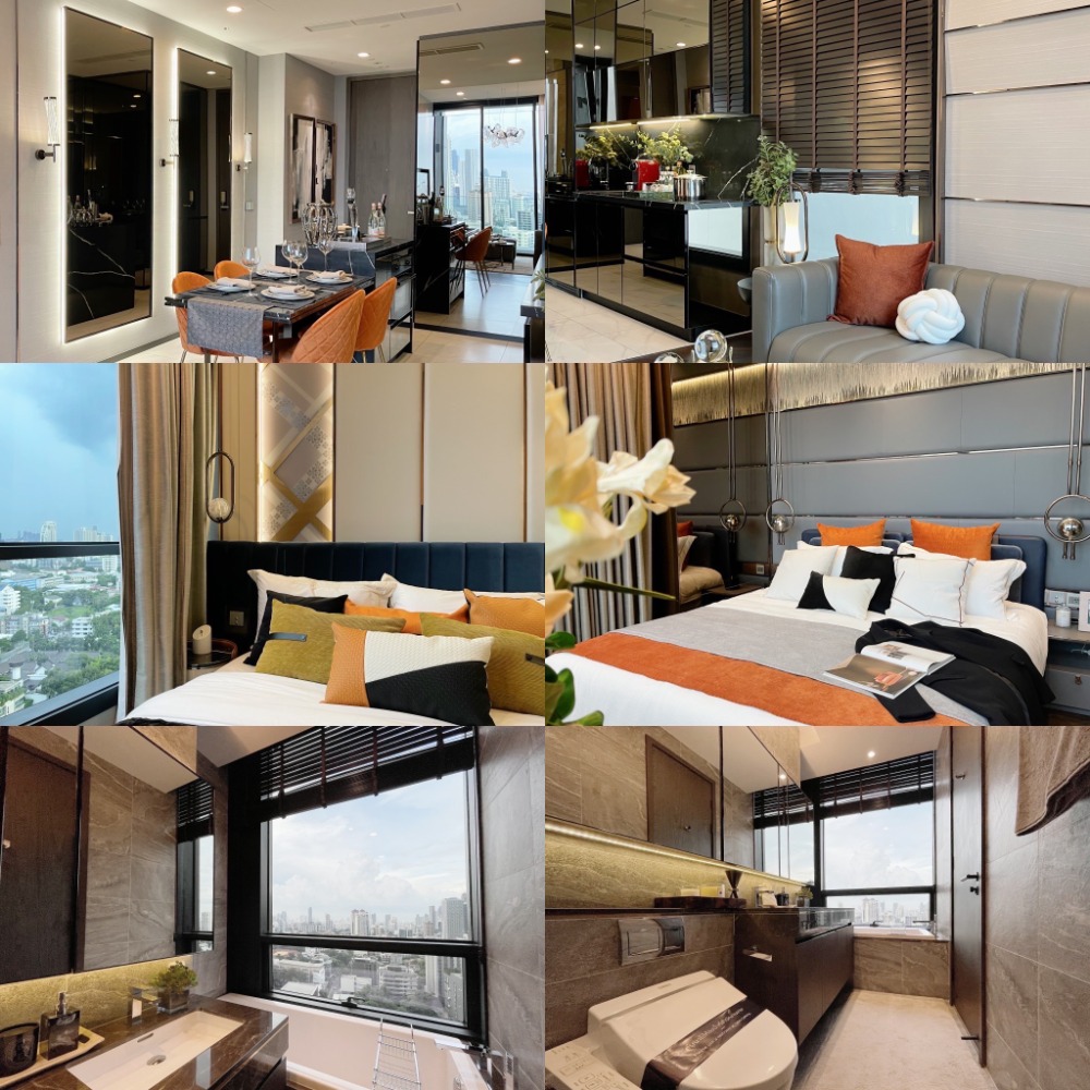 For SaleCondoSukhumvit, Asoke, Thonglor : 2 bedrooms, beautifully decorated, last room Ready to move in, high floor at The Esse Sukhumvit 36. Call: 0808144488