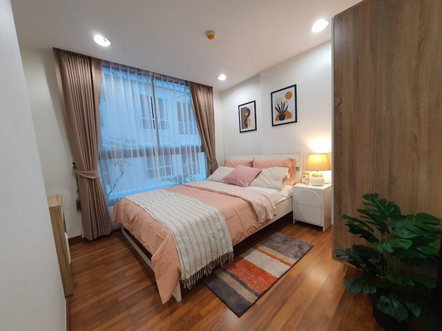 For RentCondoSukhumvit, Asoke, Thonglor : Condo for rent: Zenith Place Sukhumvit 42, newly renovated, fully furnished, ready to move in, 33.4 sq m, near BTS Ekkamai