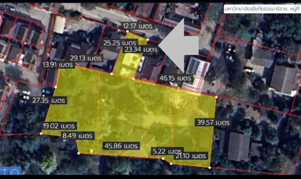 For SaleLandChaengwatana, Muangthong : Land for sale in Muang Thong Thani, very cheap price *Project 5 Soi 2, area 988.5 sq m, near Impact and BEE Hive, good location on Bond Street Road.