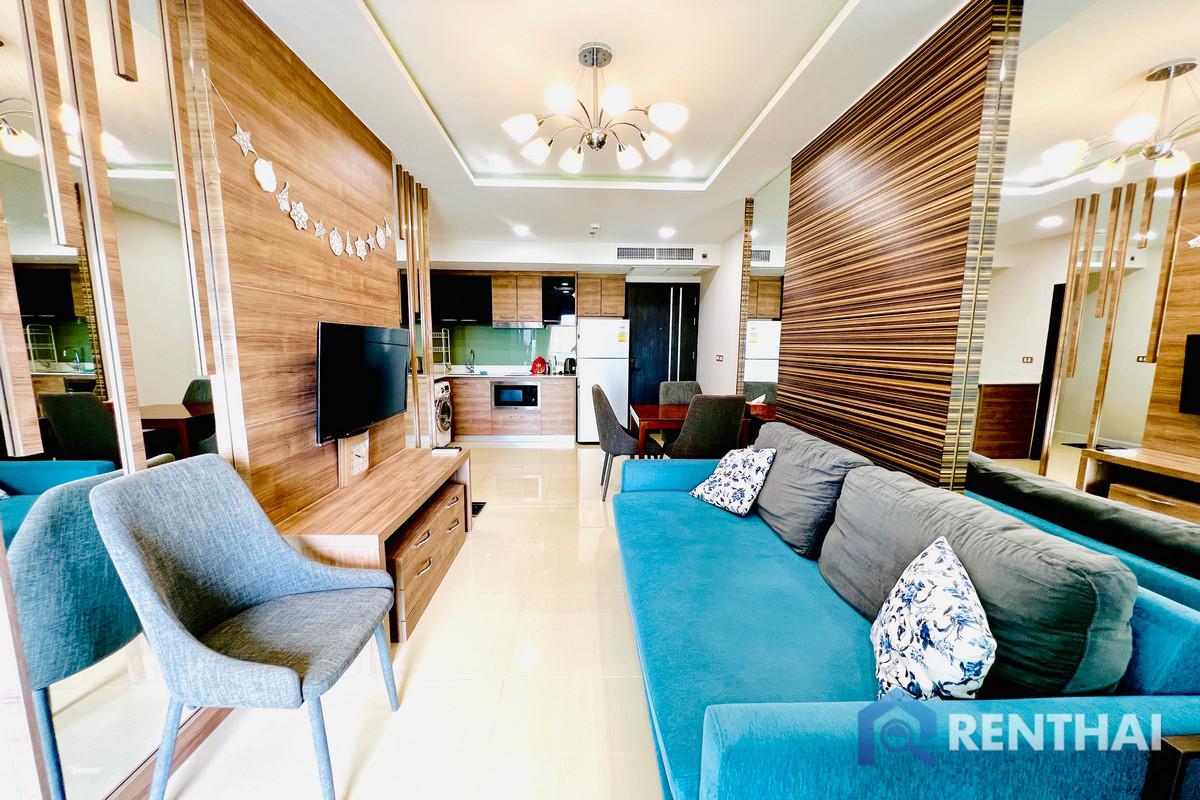 For SaleCondoPattaya, Bangsaen, Chonburi : Urgent sale 2 bedroom condominium  walking distance to Jomtien Beach good location